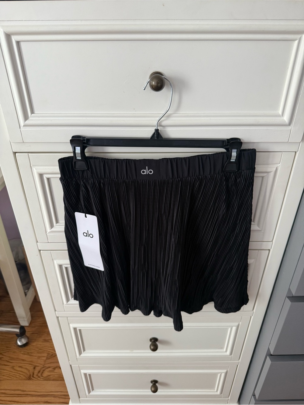 NWT Alo Yoga Micro Plisse Tennis Skirt size M
